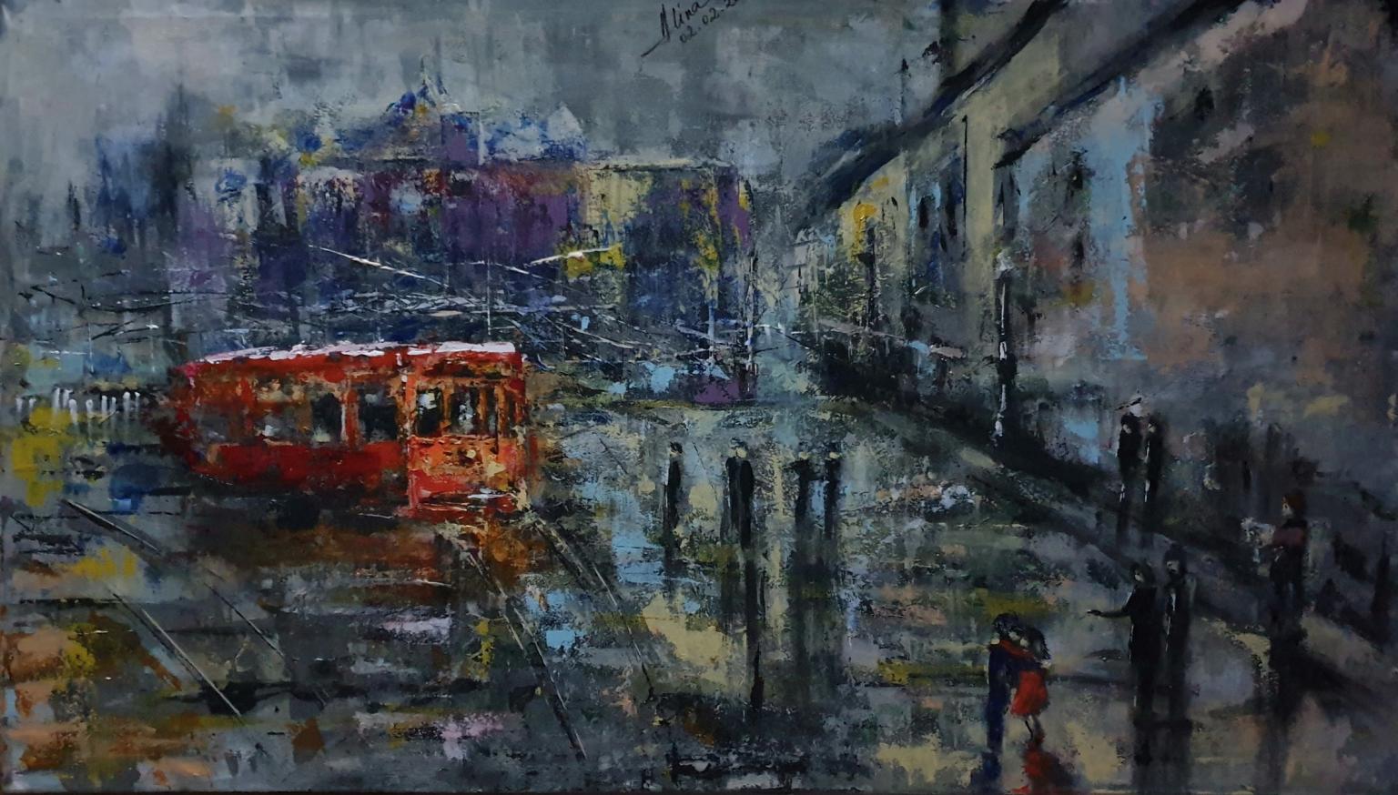 ArteDiAlina.com painting: Les enfants qui s'aiment